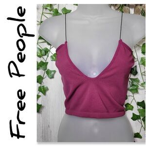 NWOT Free People Skinny Strap Bralette